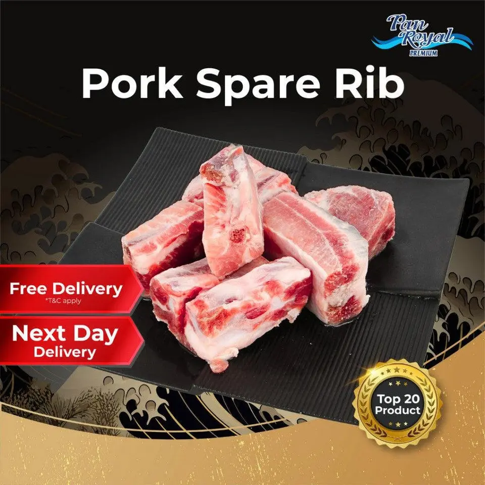 [PAN ROYAL] Frozen Pork Spare Rib (500g +/-)