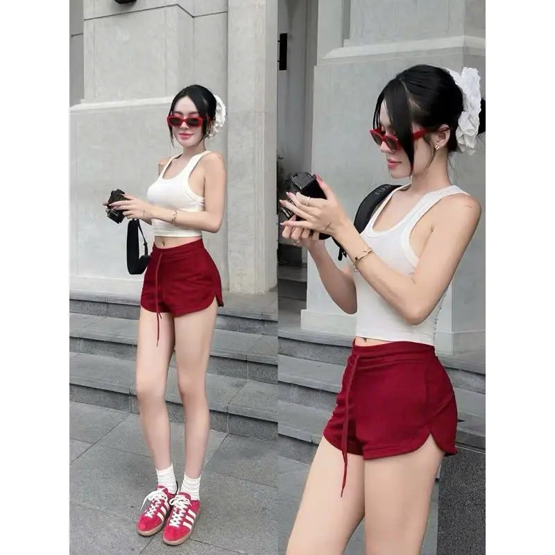 [Dear Mở Bán] ( COMBO 2 QUẦN ) Quần Short QC Nữ Kiểu Dáng Thể Thao Năng Động , Cạp Chun Chất Vải Co Giãn Mềm Mịn , Chất Vải Dày Dặn Mịn Đẹp