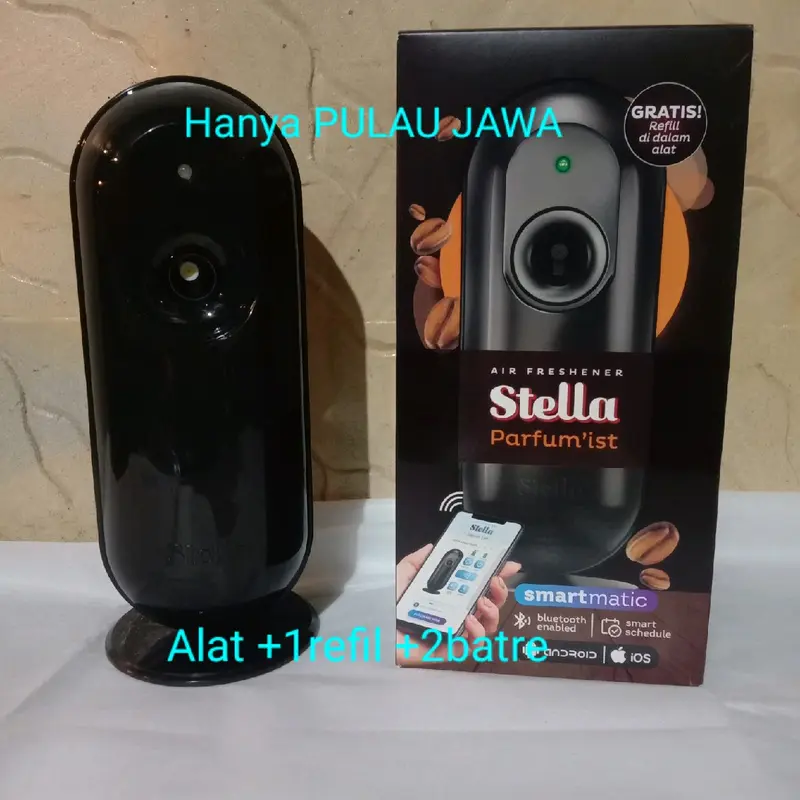 Pengaharum Ruangan OTOMATIS #STELLA PARFUM'ITS SMART MATIC SET 6