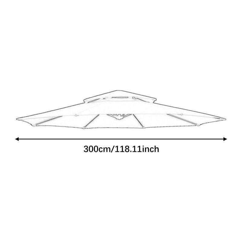 Product Introduction of Outdoor Umbrella Canopy Summer Practical Portable Heavy Duty Protection Weatherproof Parasol Canopy for Patio Fishing Courtyard 0