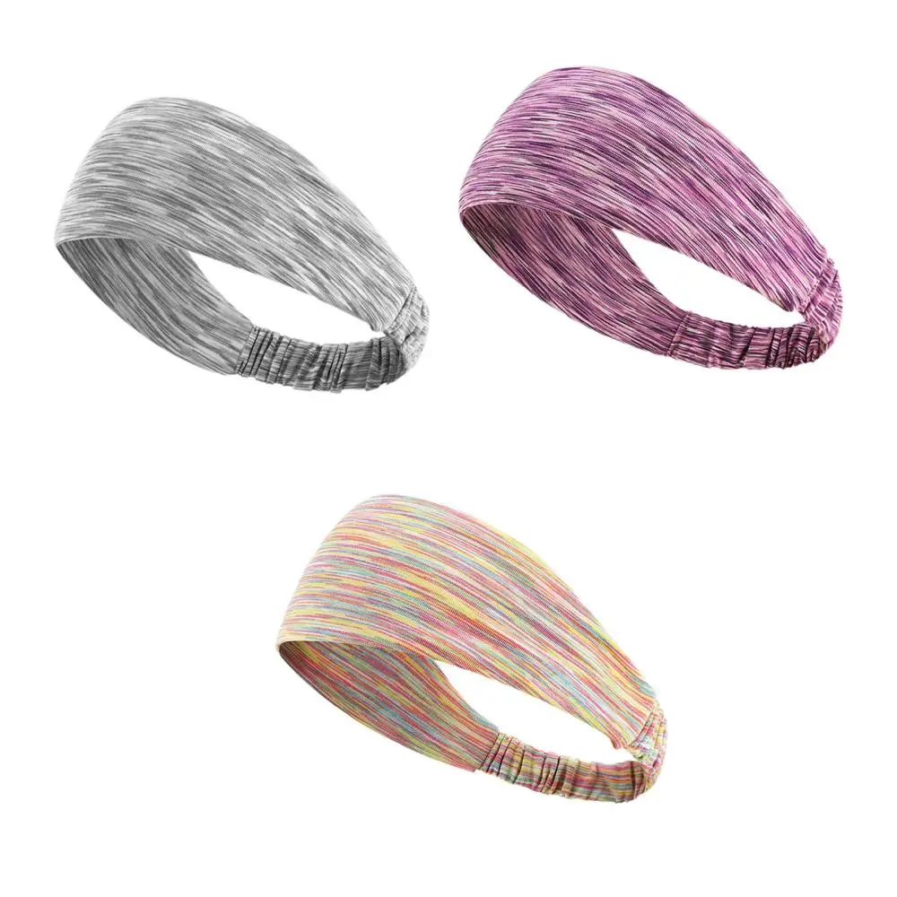 Stretch Fitness Headband Running Wide Headwrap Supplies Yoga Hair Band
