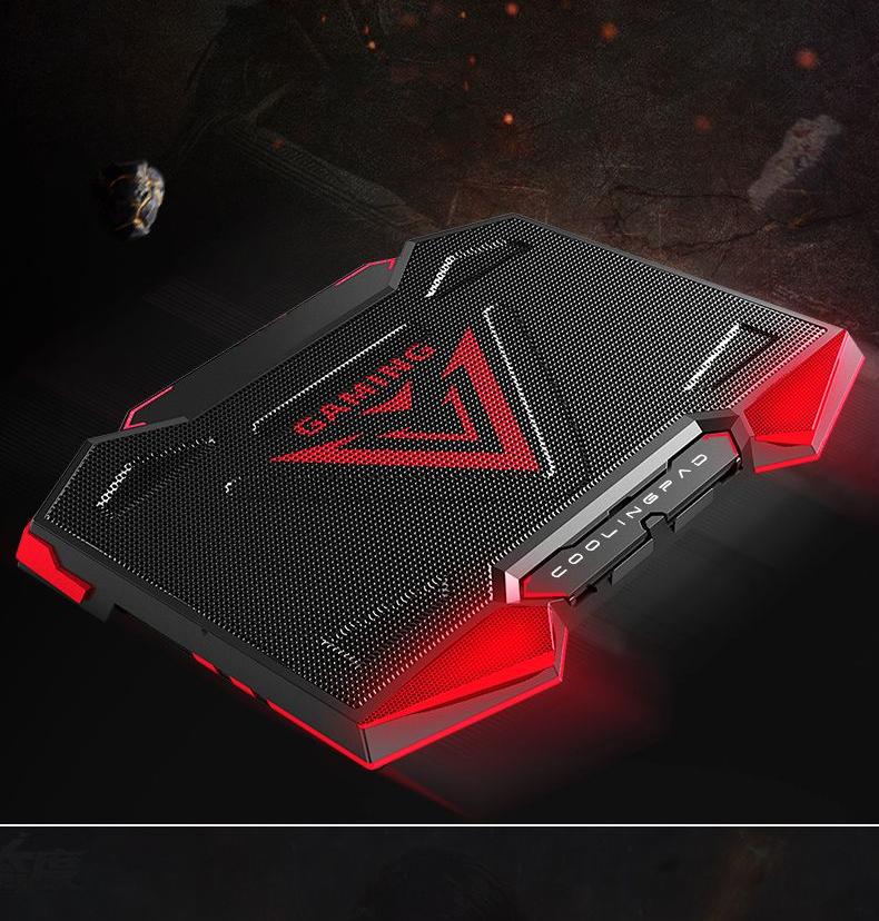 Product Introduction of Laptop Radiator Gaming Notebook 15.6-Inch Computer E-Sports 17.3 Base with Fan Mute Height Increasing Portable 9