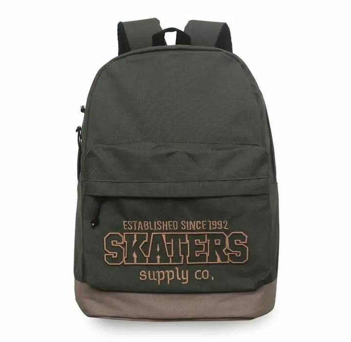 TAS RANSEL SKATERS TG002 HIJAU OLIVE CREM 0