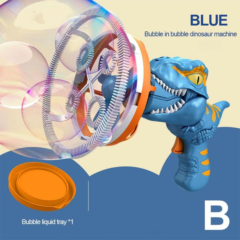 Product Introduction of Bubble Bubble Machine Dinosaur Bubbles Machine Toys Suitable For Children And Toddlers B5Y7 35