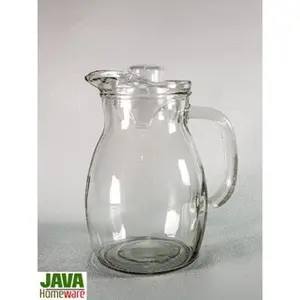 PITCHER KACA OLIVE | JUG KACA TUTUP | TEKO KACA DENGAN TUTUP