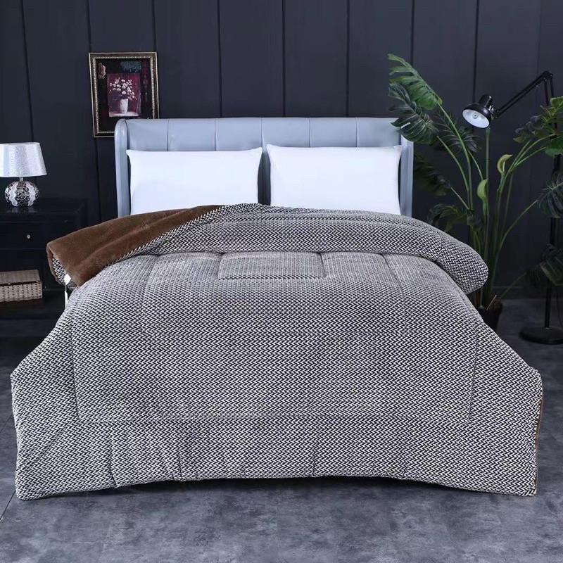 Chăn Lông Cừu Úc Cao Cấp Siêu Ấm Cho Mùa Đông, Làm Ấm Nhanh Giữ Nhiệt Tốt Kích Thước Chuẩn 2mx2m3