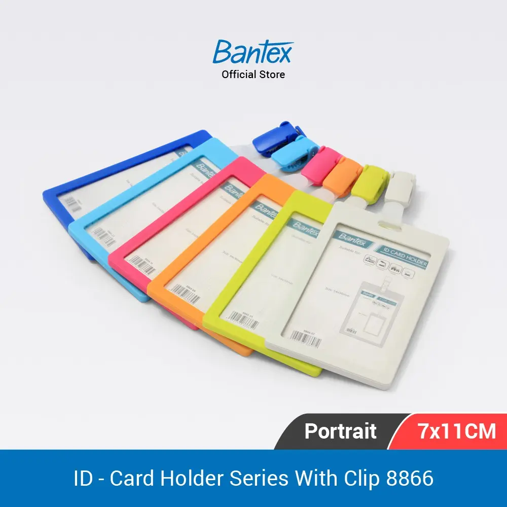 Bantex ID Card Holder Series With Clip Portrait #8866