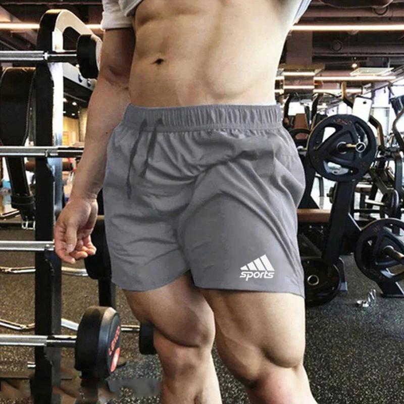 QUẦN ĐÙI THỂ THAO, CHẤT MÈ THÁI THOÁNG MÁT, CO GIÃN 4 CHIỀU. SIZE 45 - 100 kg. MẪU SPORTS KẺ 3 VẠCH 2