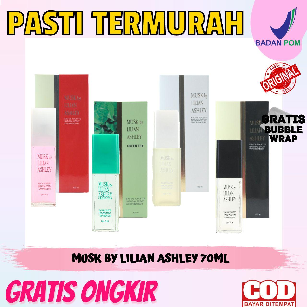 Lilian Ashley Musk by Lilian Ashley 70ml Eau De Toilette Minyak Wangi Cewek Wanita Tahan Lama Hijau Hitam Perfume Terwangi Coklat Pewangi Botol Murah Lilian Ashley Musk by Lilian Ashley 70ml Eau De Toilette Minyak Wangi Cewek Wanita Tahan Lama Hijau Hitam Perfume Terwangi Coklat Pewangi Botol Murah