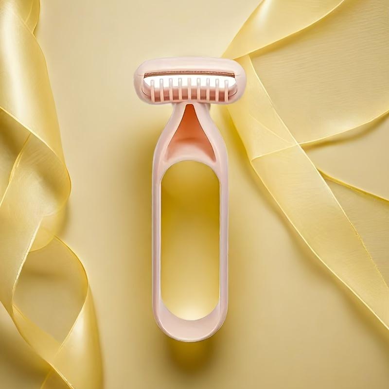 1pc Women's Gentle Bikini Trimmer - Painless Precision Shaving for Sensitive Skin, Extra Smooth & Reusable, Waterproof, Fragrance-Free, Ideal for Underarms & Body Hair Removal 6