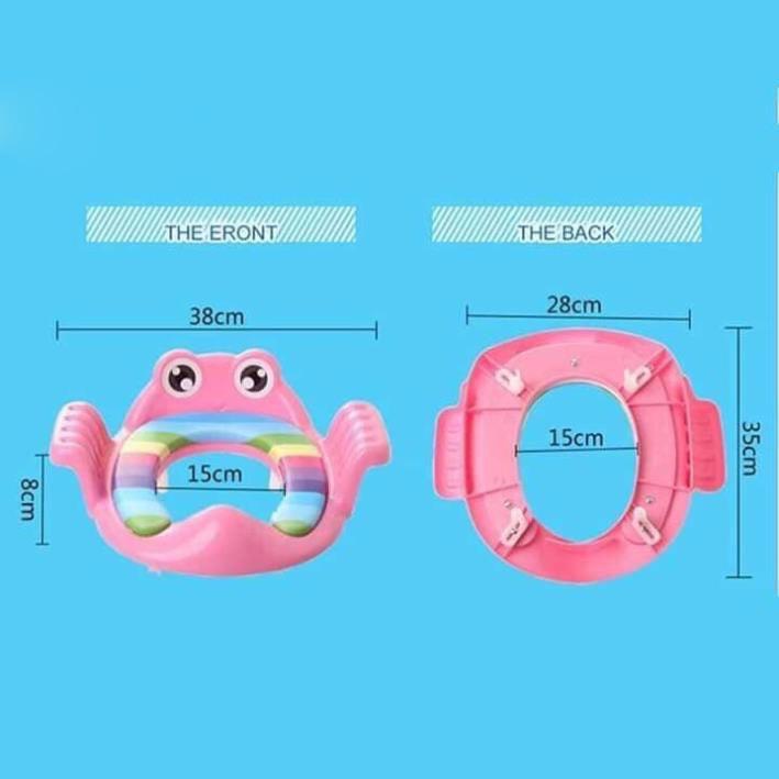 Product Introduction of Bệ Lót Thu Nhỏ Bồn Cầu Có Tay Vịn Đệm Lót Cho Bé An Toàn, Tháo Lắp Dễ Dàng Tiện Lợi - Getgo1 42