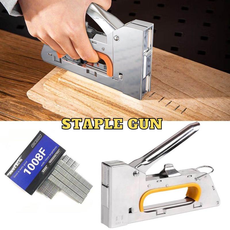 Staple Gun Tacker Heavy Duty Gun Tacker Staple Gun - TikTok Shop ...