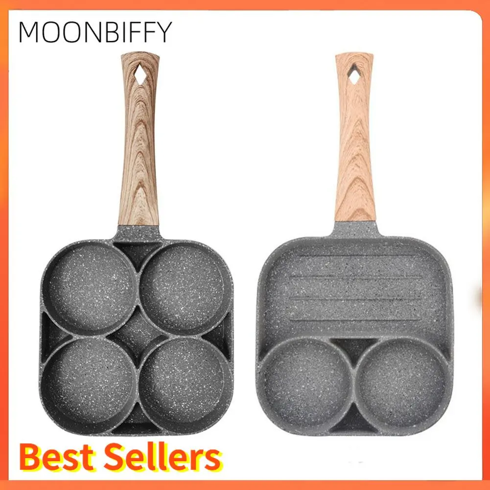 Egg Fryer Non Stick Four Hole Deep Fryer Thickened Egg Fryer Non Stick Kitchen Tool