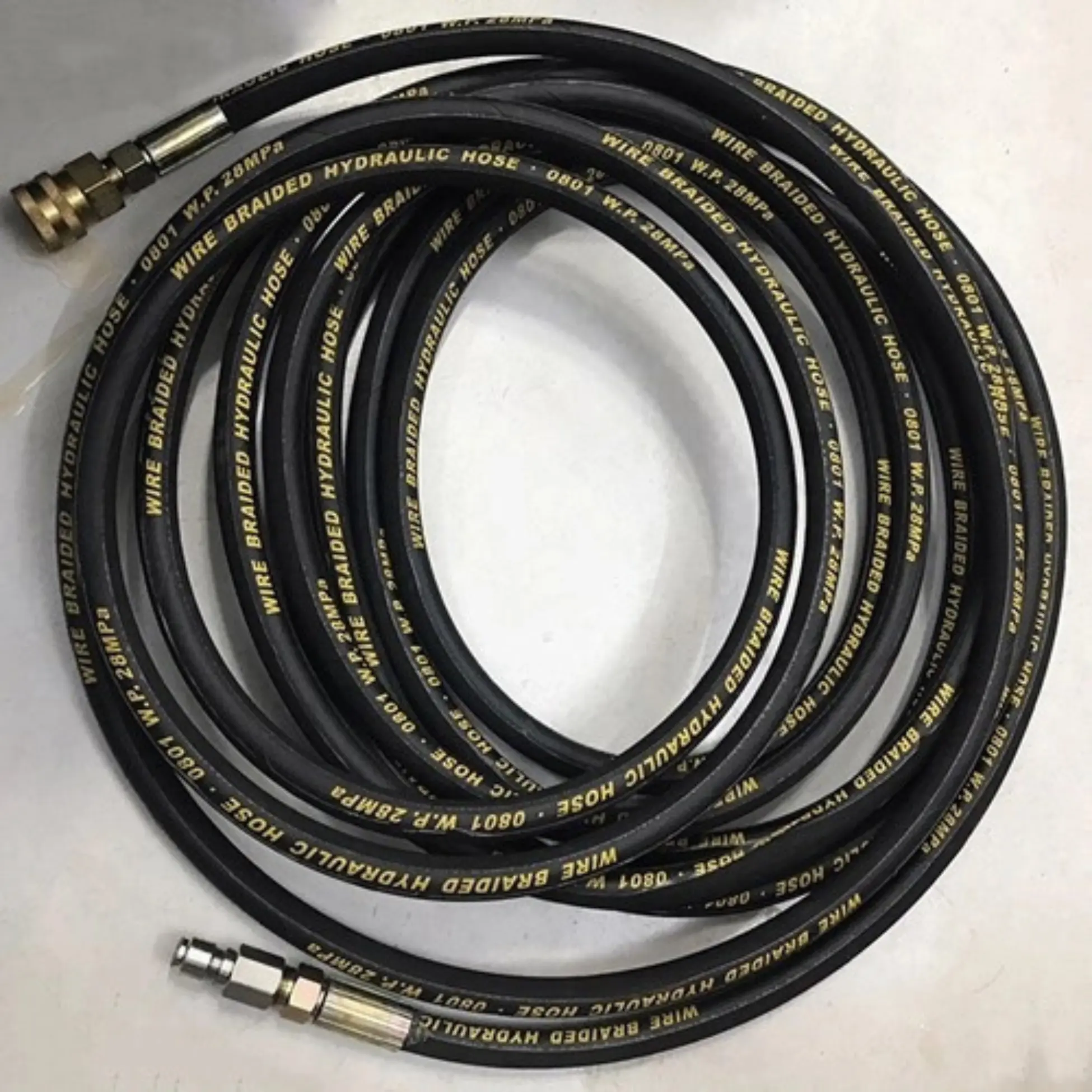 Cuộn Dây Rửa Xe Áp Lực Cao 10m Bố Thép Phụ Kiện Lau Xe