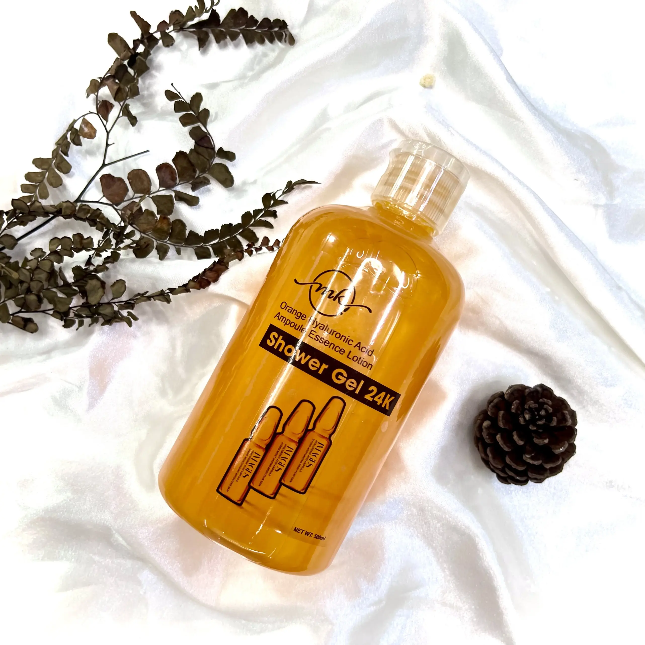 Sữa Tắm Body 24K - Chai 500ml. Hổ Trợ Sáng Da Body.