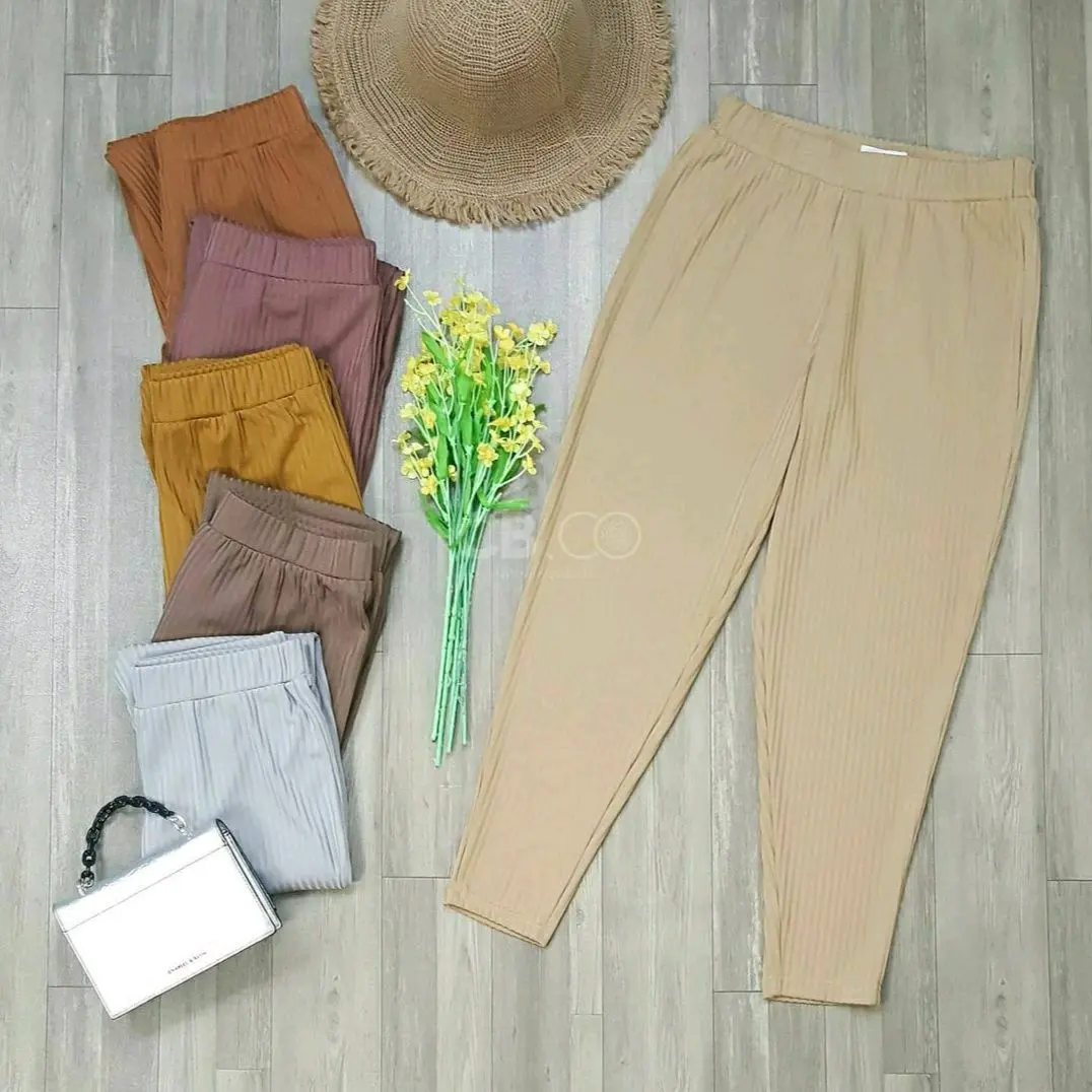 ZEN KNIT Pants Celana Panjang Wanita Cb.co