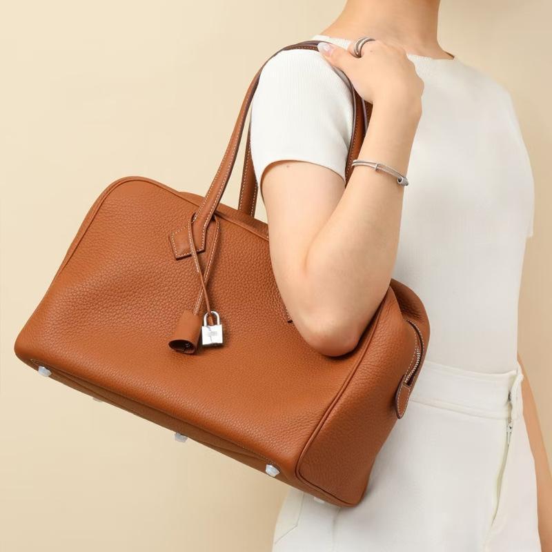 Sosialita Vanny Medium Genuine Leather Bag Tas Kulit Asli Tas Wanita Shoulder Bag Handbag Boston Bag