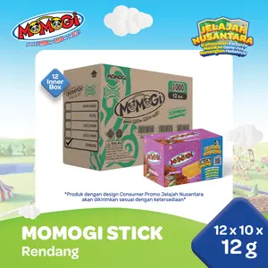 Momogi Stick Rendang 12gr (1 Karton @ 12 Box)