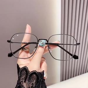 Kính Cận Thị, Cảm Quang Tự Động Đổi Màu, Chống Ánh Sáng Xanh, Gọng Lớn, Thích Hợp Cho Người Cận Thị, Gọng Nhỏ Và Lớn, Cho Mặt, Kính Cận Thị