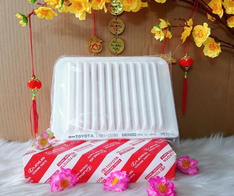 Lọc gió động cơ xe ô tô vios đời 2008 - 2013, altis 2008 - 2019 mã 17801-0T020|phutungotolienphuong Phụ Tùng Quạt