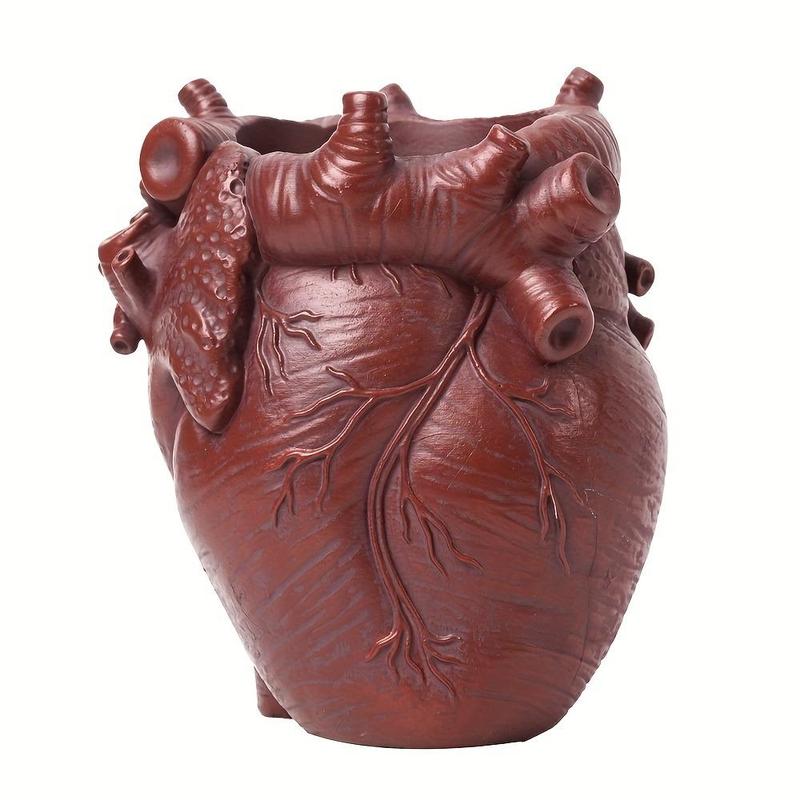 Product Introduction of Heart Design Pencil Holder, 1 Count Creative Desktop Pen Holder, Desk Organizer for Home Office Dormitory School 2