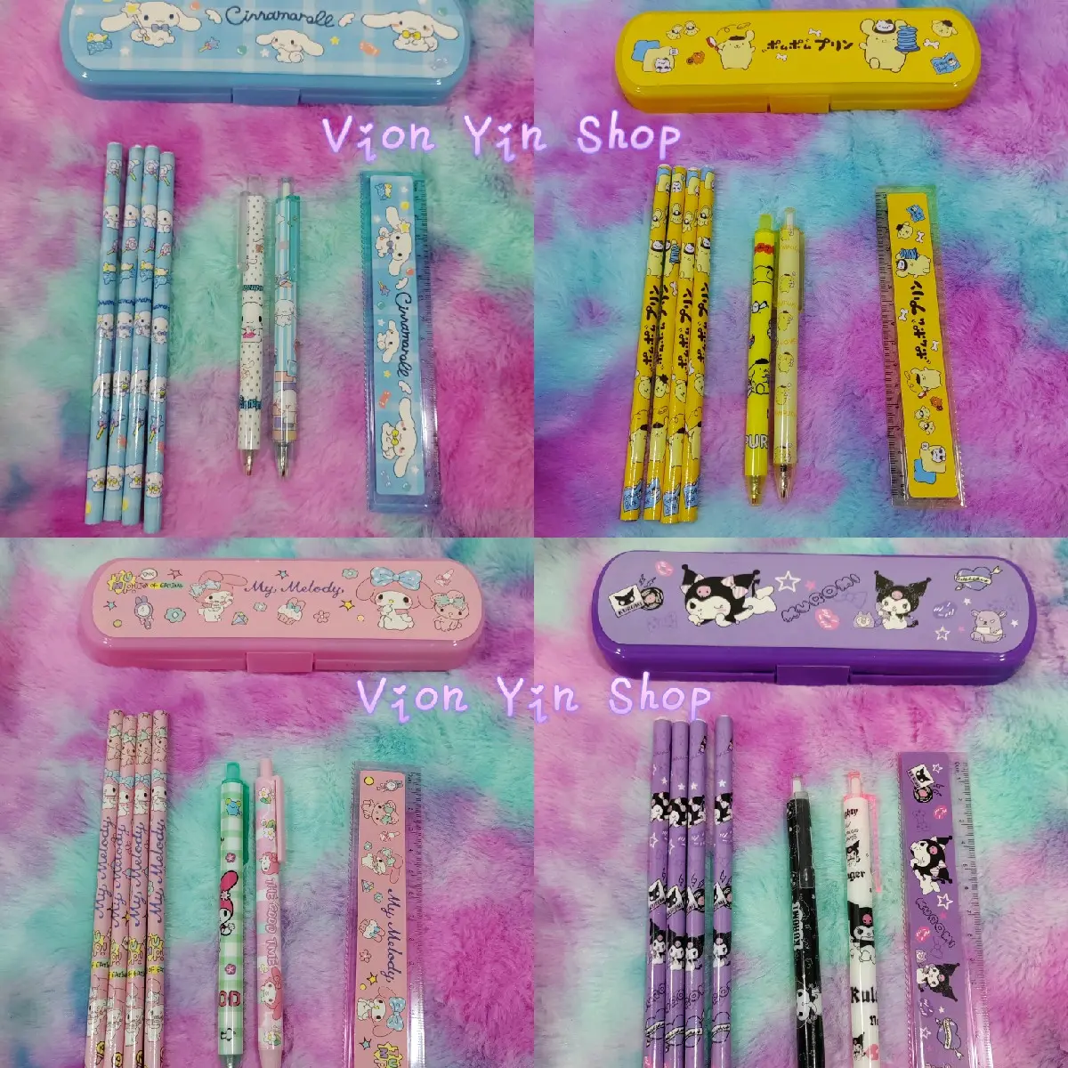 8 PCS Set Sanrio Stationery kids School Study