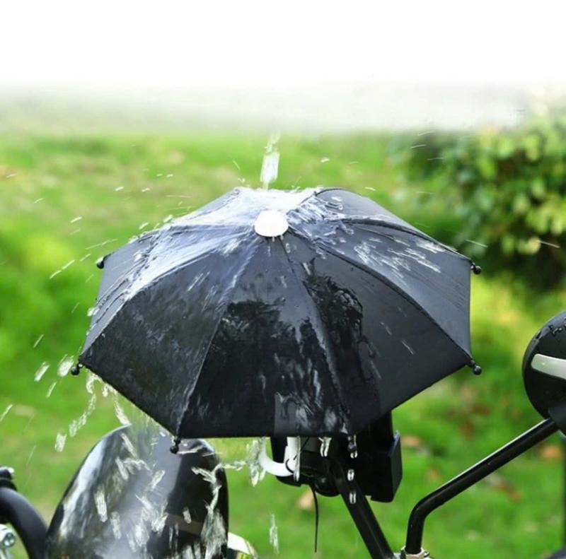 Giá Đỡ Xe Máy Có Dù - Kẹp Gắn Xe Máy Kèm Ô Dù Che Nắng Che Mưa Chống Cướp Chắc Chắn Cao Cấp 5