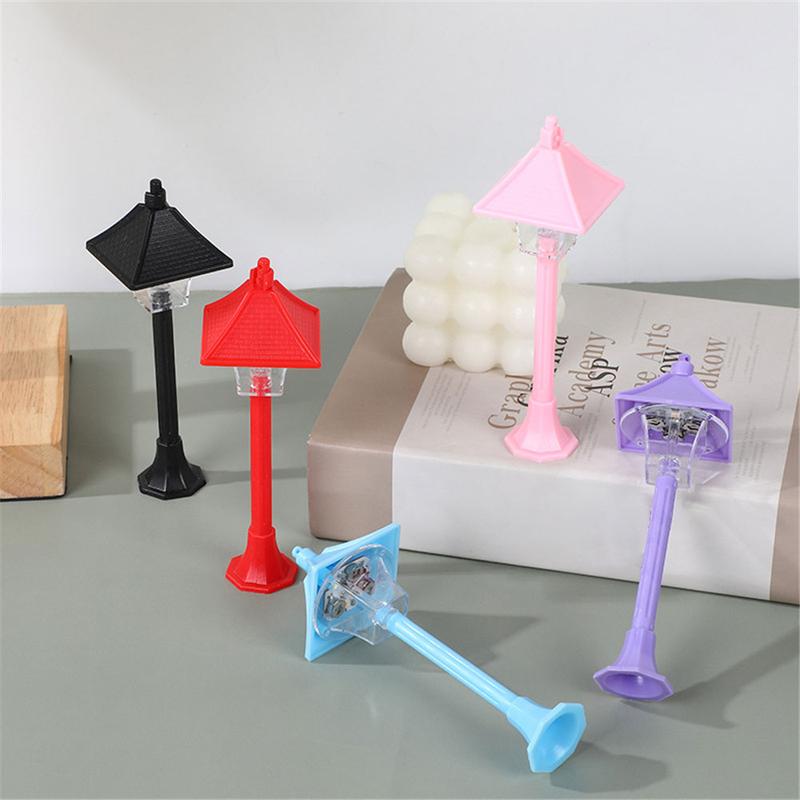 Đèn LED Đường Phố Mini, Đèn Ngủ, Đèn Bàn Nhỏ Đồ Trang Trí Cảnh Đường Phố, Đồ Trang Trí Không Khí, Đèn Đế Cảnh Quan Siêu Nhỏ, [Hàng Có Sẵn], [Thanh Toán Khi Nhận Hàng] 2
