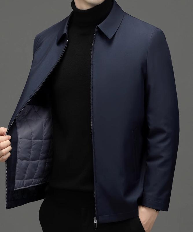 Áo khoác nam trung niên ZENTOMAN có lót Bông siêu ấm quà tặng bố ý nghĩa, gió lì không nhăn siêu nhẹ