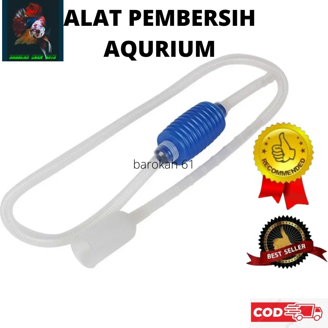 ALAT PENYEDOT PEMBERSIH AQUARIUM CLEANER PUMP