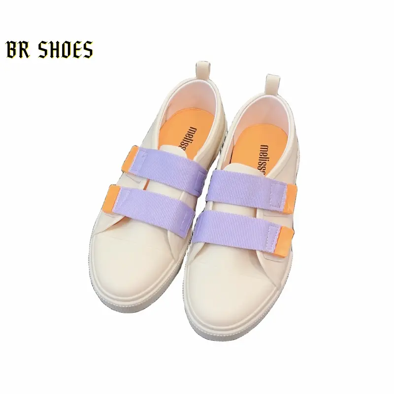 Melissa Official Store Women Shoes Cool Ladies Sneakers Women's Flat Sneakers Flats Jelly Shoes