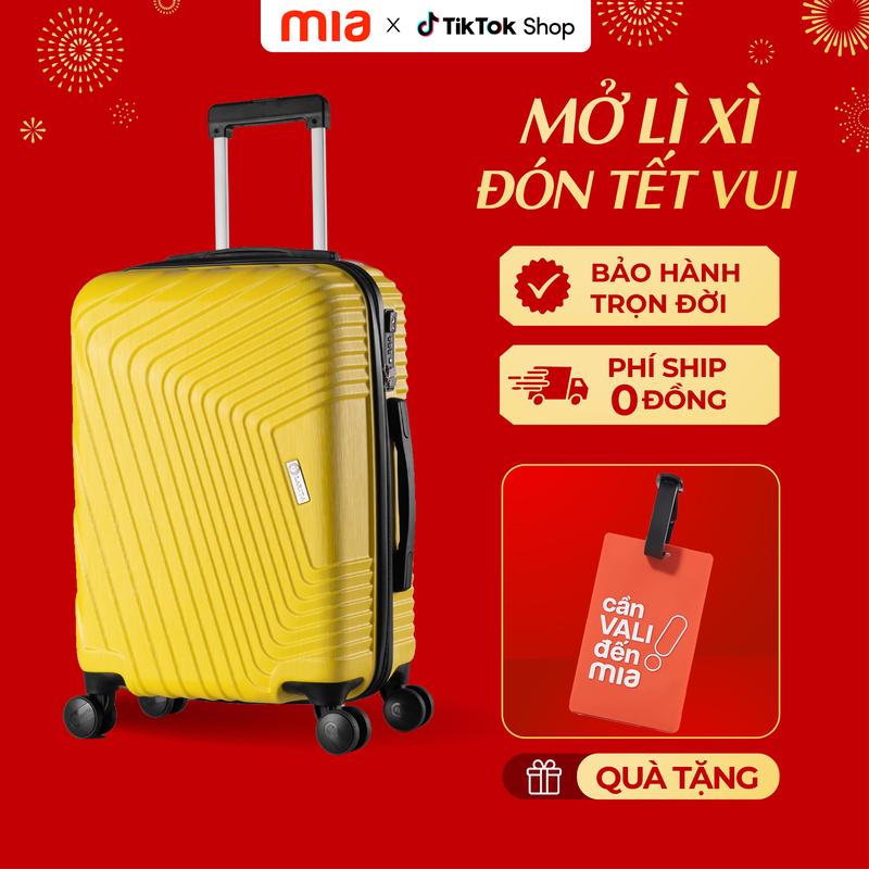 [Giảm sốc]VALI Larita MONZA size 20 S Vali kéo du lịch Chất liệu nhựa ABS cứng cáp, bền bỉ, hạn chế trầy xước,Khoá số TSA chuẩn HOA KỲ - Vali MIA MIỄN PHÍ BẢO HÀNH TRỌN ĐỜI.