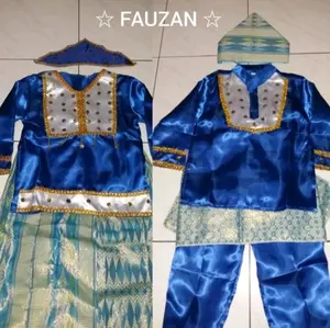 Baju Adat Anak Bangka Belitung TK SD SMP // Pakaian Adat Bangka Belitung