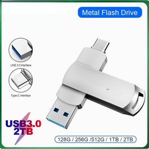 OTG TYPE-C USB Flash Drive USB3.0 Pen Drive 1TB 2 Key Usb Flash Drive Pendrive