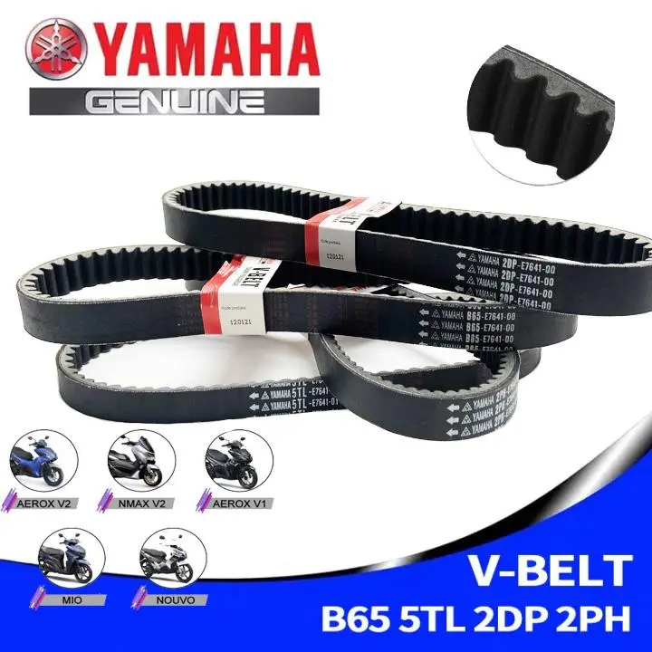 YAMAHA Genuine V-Belt B65/5TL/2DP/2PH for motorcycle belt drive