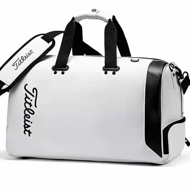 Túi Quần Áo Golf, Unisex, Không Thấm Nước, Nhẹ, Làm Bằng Da PU, Túi Đựng Bóng, Không Gian Lớn, Túi Đeo Chéo, Có Thể Mang Theo Giày, Thiết Kế Jacket Loy Độc Lập