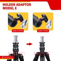 Gambar Holder Adaptor Speedlite Camera Flash Dengan Lubang Payung Model E Besi Kamera Lampu Tripod Ringlight dari Foyu Photo Kota Surabaya 5 Tokopedia