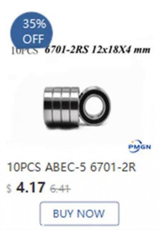 Product Introduction of 5 pcs/lot Deep Groove Ball Bearing Mr117zz Mr137zz Mr106zz Mr126zz Mr84zz Mr85zz Mr95zz Mr95zz Mr63zz Miniature Mini Bearings 7*11*3mm 21