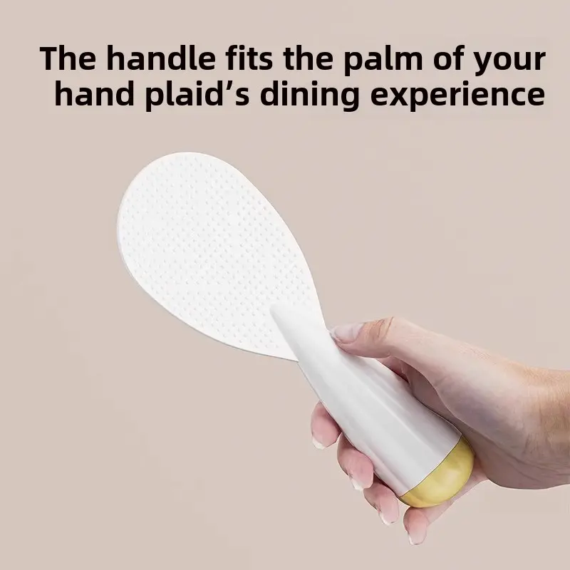 Thìa Xới Cơm, Thiết Kế Chống Dính, Để Làm Sạch Dễ Dàng, Hàng Mới Về, Không Bị đổ 2