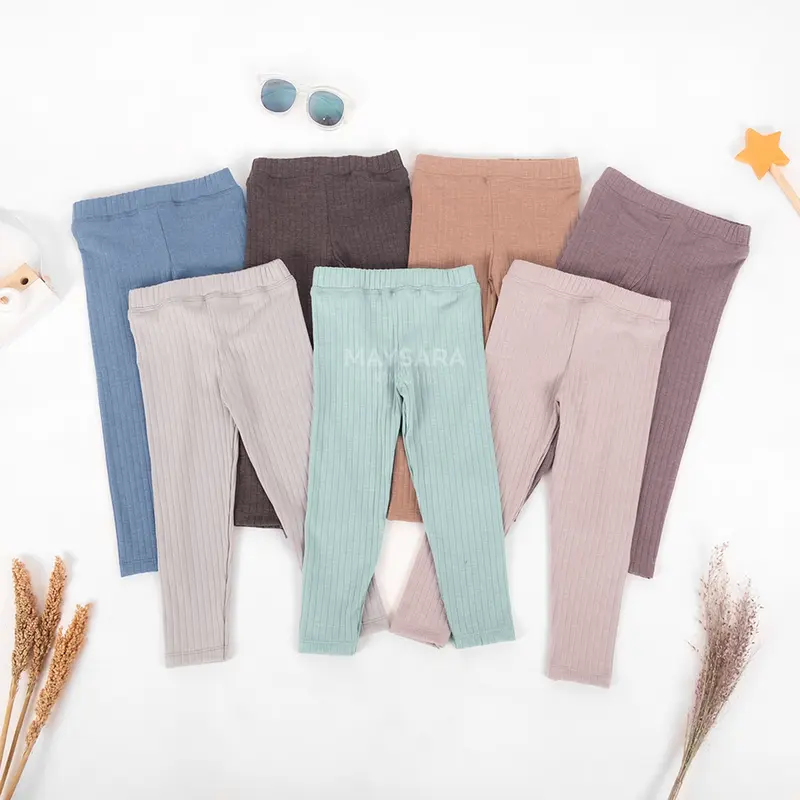 Legging Anak Luna Rib Knit Maysara 4