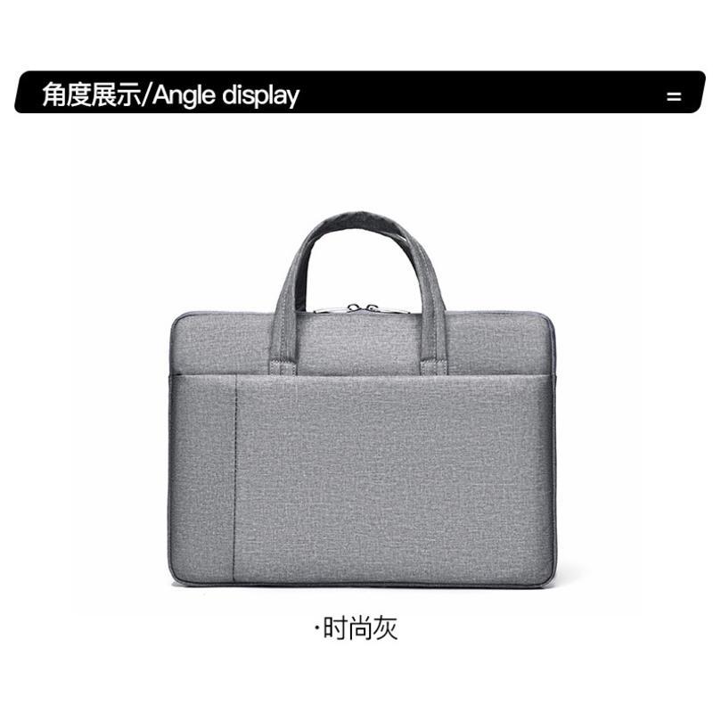 Product Introduction of New 15.6-inch laptop bag, minimalist handbag, business portable briefcase, can be printed 29