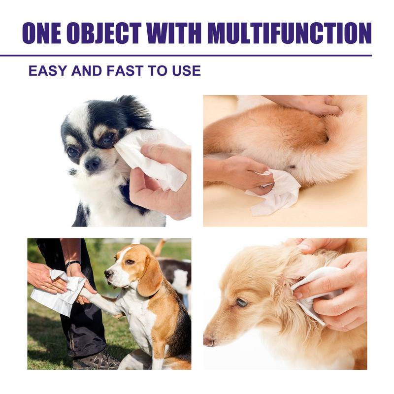 Product Introduction of [Ready Stock & Cod] Yegbong Pet Wipes Multi-Purpose Pet Cleaning Wipes Deodorant Cleaning Earmite Earwax Eye Dirt 6