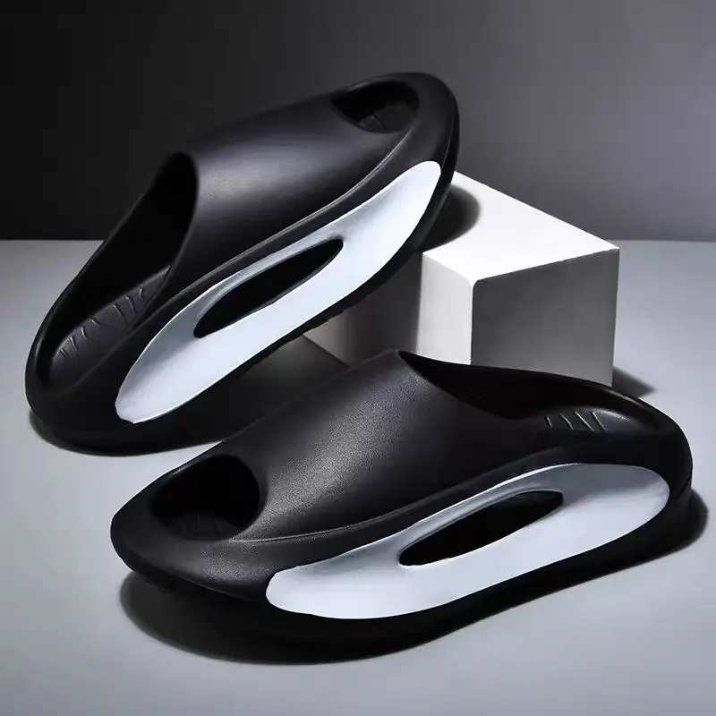 EVA Dép ngoài trời! Sandals bãi biển! Mùa hè thời trang chống trượt dép nam dép trong nhà dép nữ dày đế dép Slipper Hoa 0