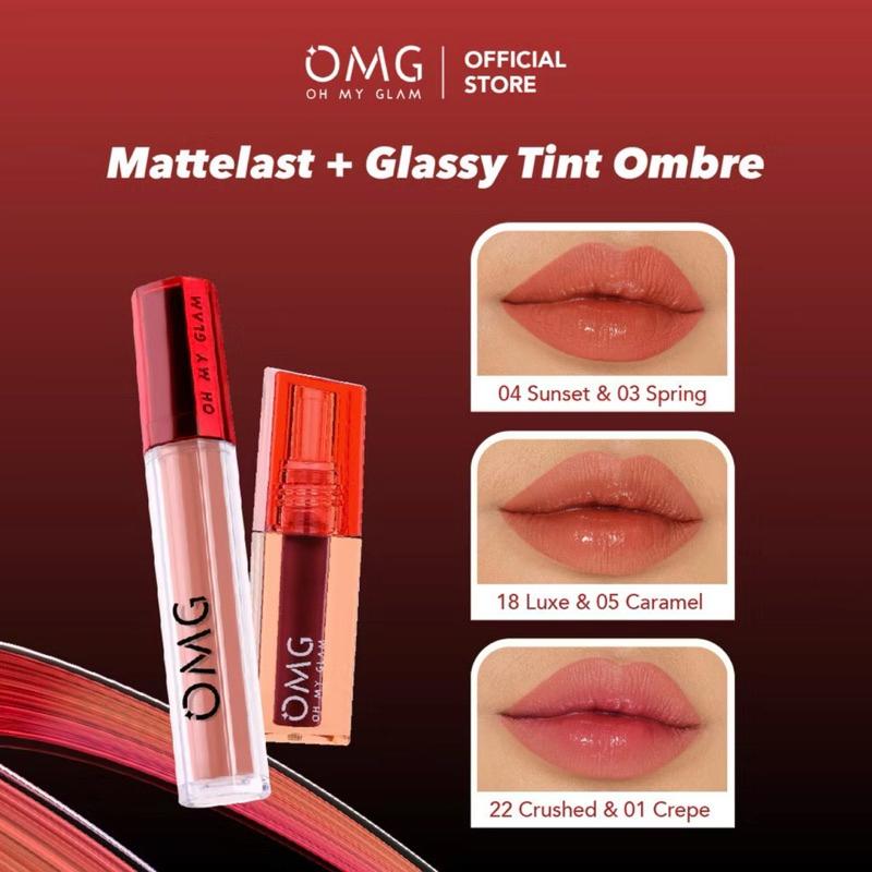 Najmio OMG OH MY GLAM Mattelast Lip Cream 2.9 g - Lip Cream Matte Dengan Warna Intense, Tahan Lama & Ringan 5