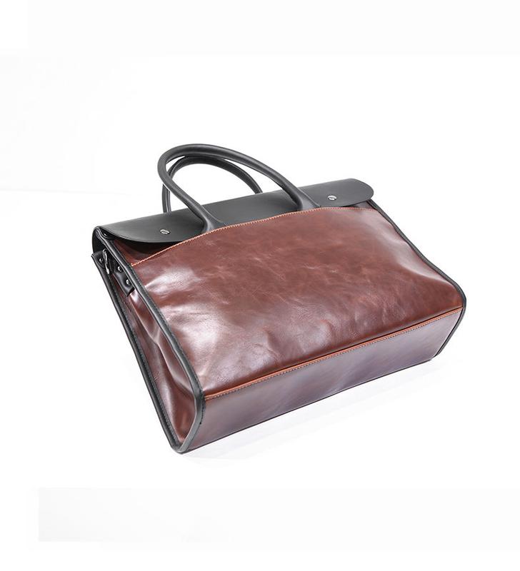 Product Introduction of Fashion Trendy Men's Shoulder Bag Trendy Men's Briefcase Briefcase Ol Men's Handbag New Crossbody Bag 17