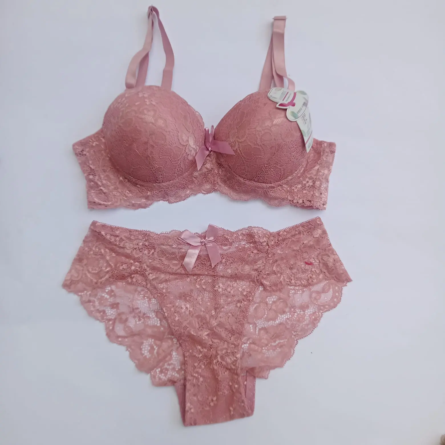 TERLARIS!!! Bra set brukat kawat impor quality RC03 34 - 40 CUP B