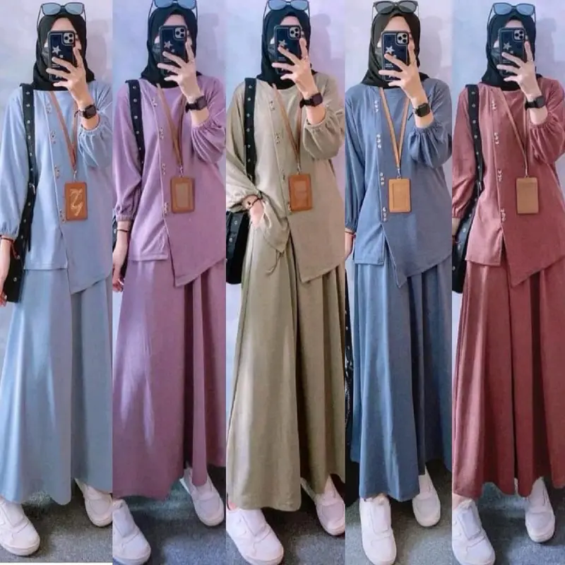 Share  SET ROK KNIT KANCING BY NEWBRAND (READY) 0