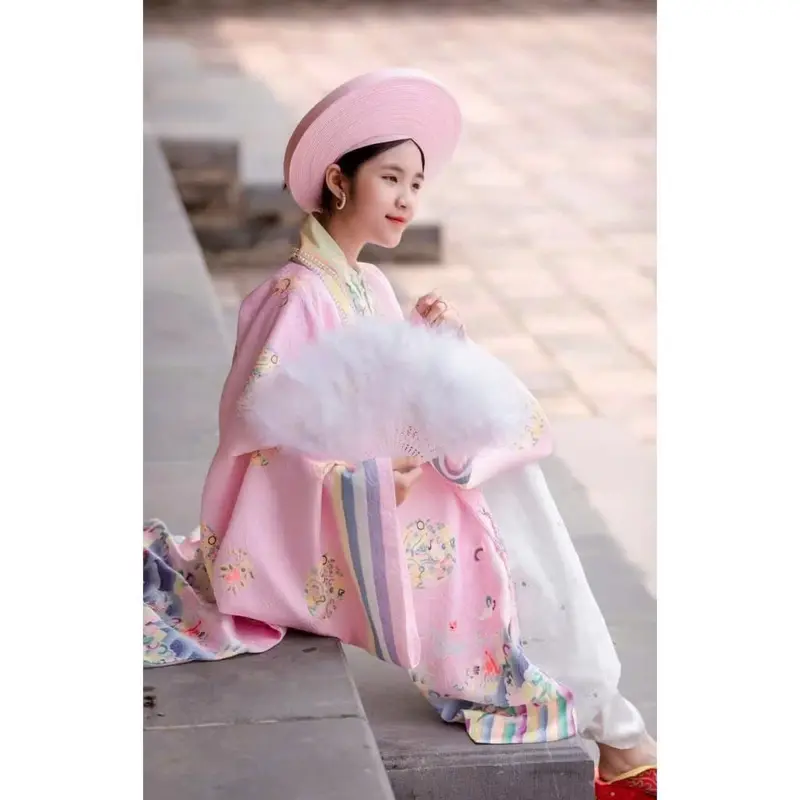 áo nhật bình nữ vải gấm xốp hàng hot trend 2024 6
