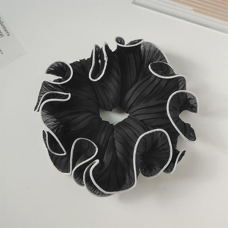 Product Introduction of Dây Buộc Tóc Cỡ Lớn, Thời Trang Ngọt Ngào Và Thanh Lịch, Phong Cách Cổ Điển Scrunchies Voan Nhăn, Dành Cho Phụ Nữ Và Trẻ Em Gái, Phụ Kiện Tóc, Hàng Mới Về Năm 2024 25