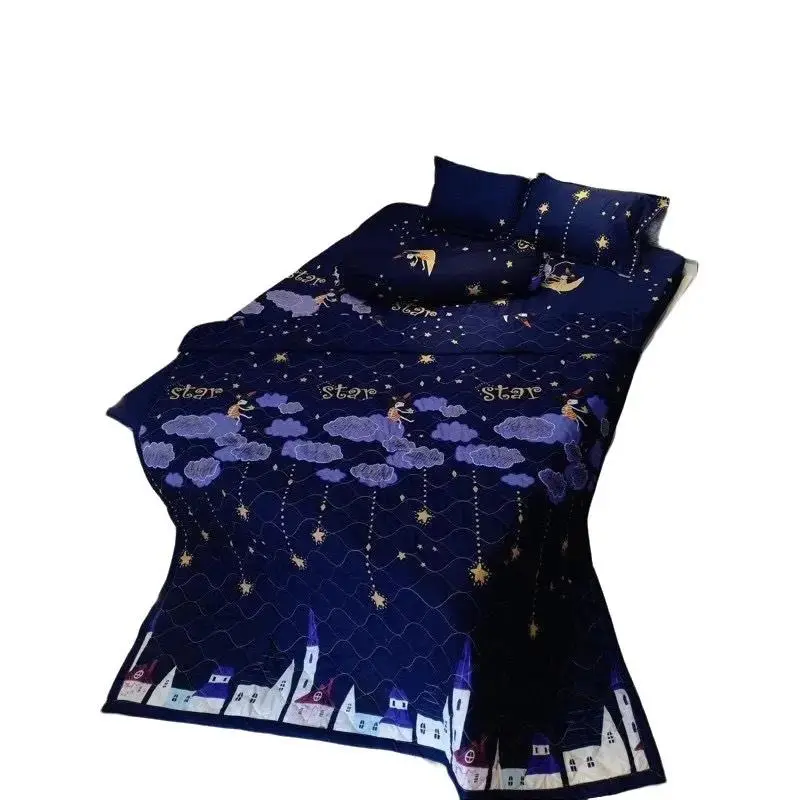 Chăn hè COTTON POLY trần bông 3 lớp (Được chọn mẫu)